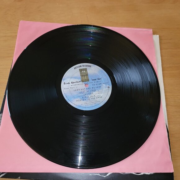 LINDA RONSTADT Mad Love LP Vinyl 1980 Asylum Records 5E-510 Pop Rock Music LP2 - Picture 6 of 7